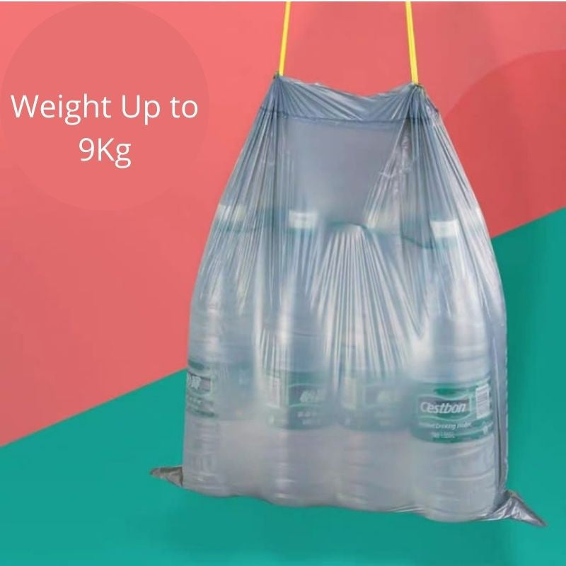 96 Avenue Drawstring Garbage Bag / Plastic Trash Bags (Extra Thick)