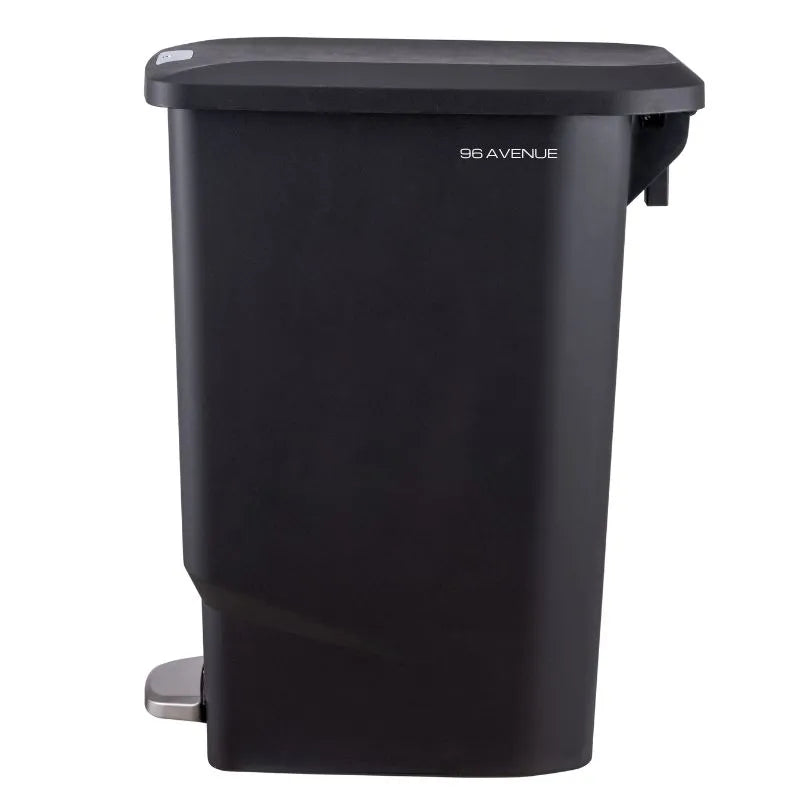 96 Avenue PP 40L Cover with Lock System Pedal Step Dustbin/Waste Bin with Soft Closing